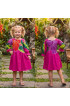 Hand Painted Rayon Kids Dress Hand Painted Rayon Kids Dress